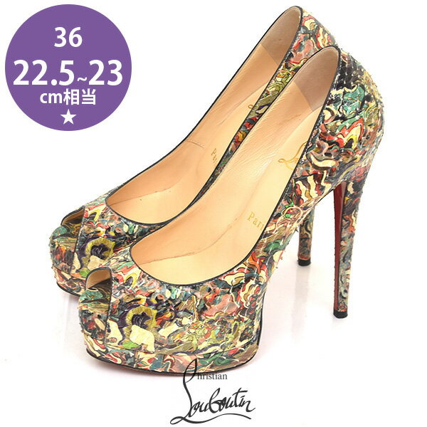 y10ItN[|Ώ_}\zyizNX`u^ Christian Louboutin vg  I[vgD pC\ nCq[ pvX }`J[ 36(22.5-23cm) sh23-0852yÁzyԕiz