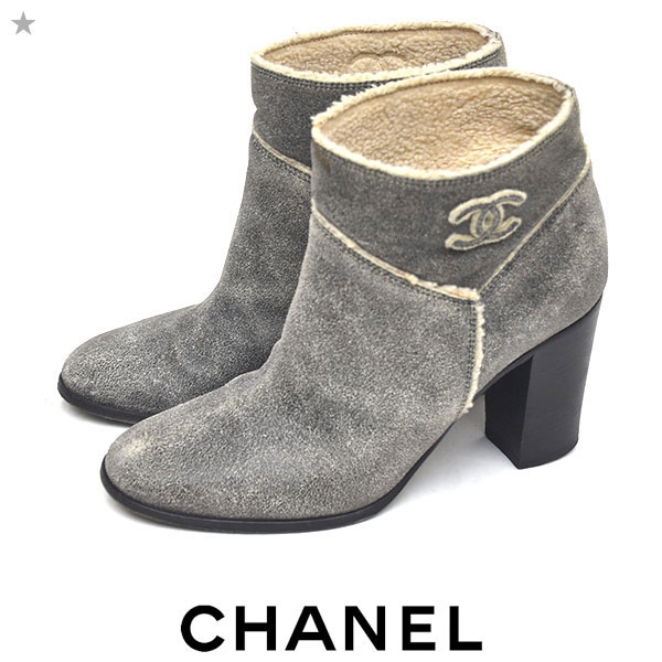 楽天市場】CHANEL ブーツ(カラーグレー)(靴)の通販 楽天市場】CHANEL ブーツ(カラーグレー)(靴)の通販