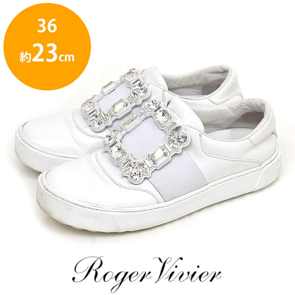 WFBBG Roger Vivier x[ BBG XgX obN U[ fB[XXj[J[ zCg  36(23cm) sh24-1021yÁzyyzyzyԕizyALLz