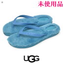 【新品】【未使用品】【新古品】アグオーストラリア UGG FLUFFIE サンダル ターコイズブルー 青 JP25cm sh25-2085【返品可】【送料無料】...