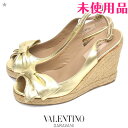 【3日間限定 最大1万円オフクーポン配布】【新品】【未使用品】【新古品】ヴァレンティノガラヴァーニ VALENTINO GARAVANI リボン ウェッジソール...