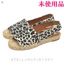 【新品】【未使用品】【新古品】ステラマッカートニー STELLA McCARTNEY ヒョウ柄 レオパード柄 エスパドリーユ サンダル ベージュ 37(約24c...