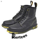 【GW限定10%オフクーポン】【美品】ドクターマーチン Dr.Martens 1460 マーブルソール メンズ 8ホールシューズ ブーツ ブラック 黒 UK8(...