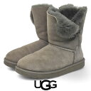 【GW限定10%オフクーポン】アグオーストラリア UGG W BAILEY BUTTON ショートブーツ ムートンブーツ グレー JP24cm sh25-179...