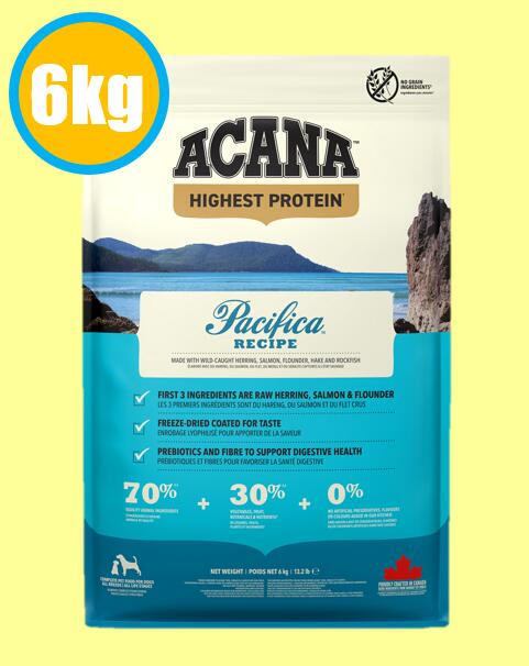 樂天商城 - アカナ　パシフィカドックレシピ　6kg　犬用　ドッグフード