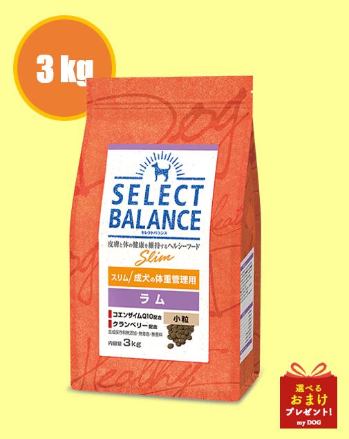 乐天商城 - セレクトバランス　スリム　チキン　小粒　3kg　ドッグフード　犬用　ドライフード　ダイエット