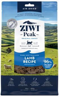 ジウィピーク　エアドライ・キャットフード　ラム　400g　ZIWI　ZiwiPeak　猫用
