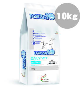 FORZA10 デイリィベト 旧デプラ 免疫の健康維持食事療法食 中粒 10kg【99】【取り寄せ3日〜10日】