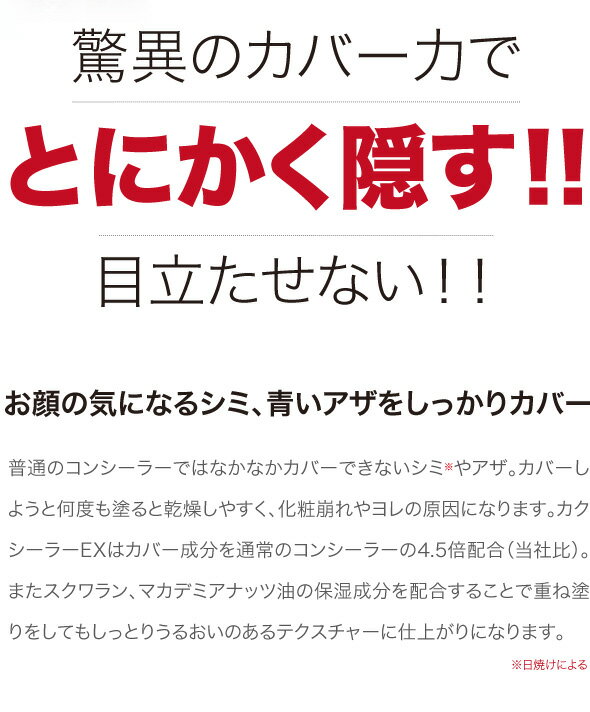 【メール便 送料無料 】 コンシーラー しみ くすみ 傷跡 傷あと 刺青 入れ墨 タトゥー クマ あざ 痣 ニキビ跡 隠す 隠し カバー コンシーラー メンズ シール スティック ファンデーション ギフト プレゼント ( カクシーラーEX ) セール PROIDEA プロイデア ドリーム (1)