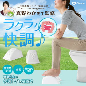 排便便秘トイレ足置き足つぼ座り姿勢ギフトプレゼントPROIDEAプロイデアCho-an真野先生の快調トイレ足置き)