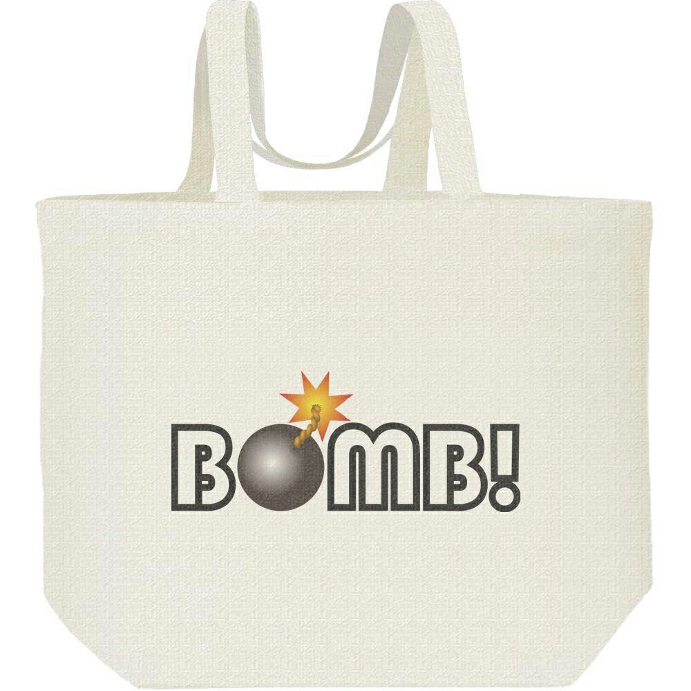 Rakuten - BOMB!（爆弾！）／キャンバスバッグ・L（ポケット無し）エコバッグ