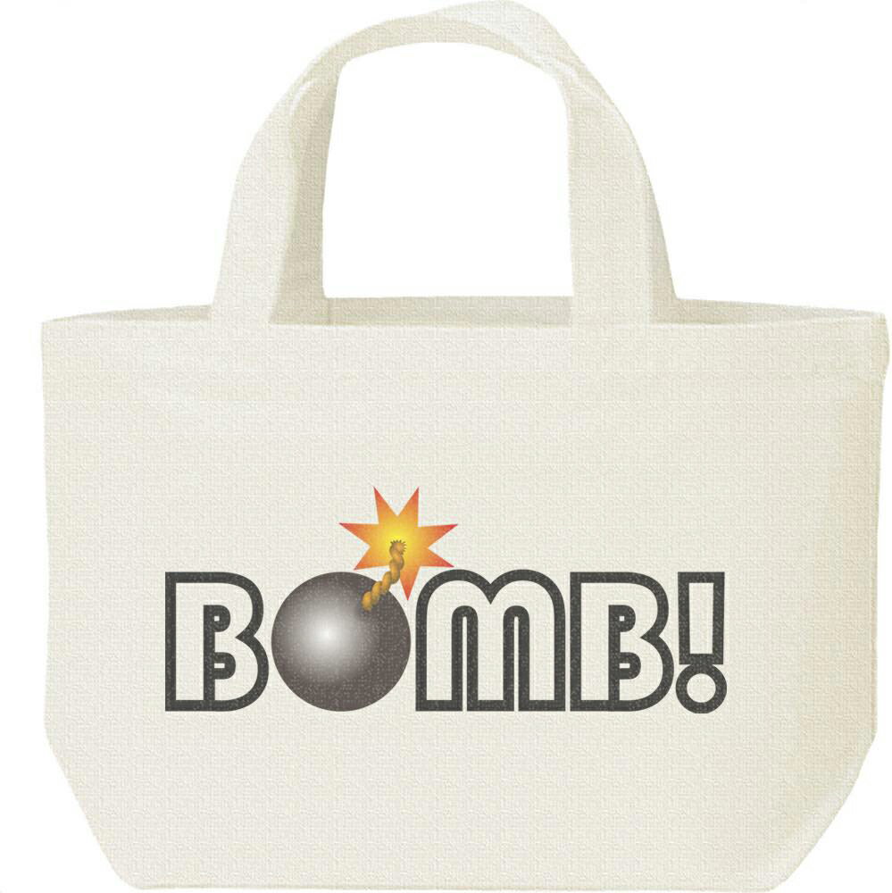 Rakuten - BOMB!（爆弾！）／キャンバスバッグ・S（ランチバッグ）