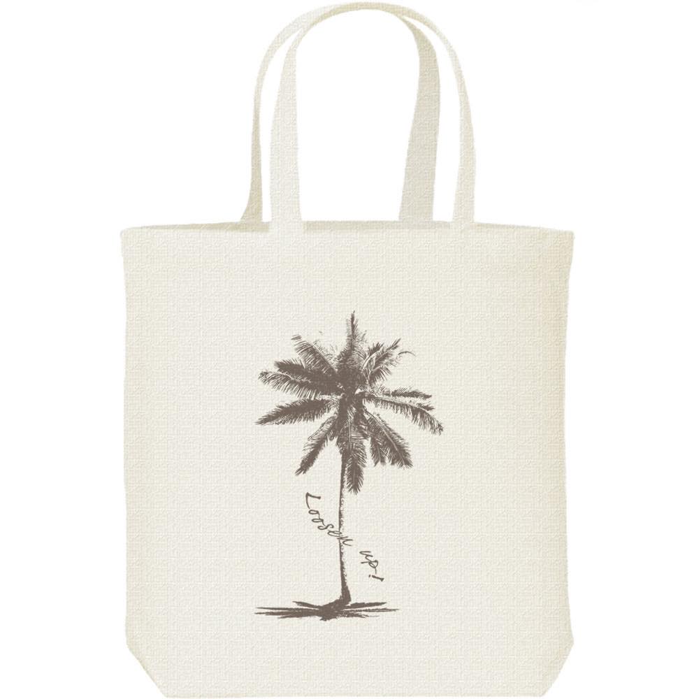 椰子の木（やしのき）／キャンバスバッグ・M（ポケット無し）トートバッグ