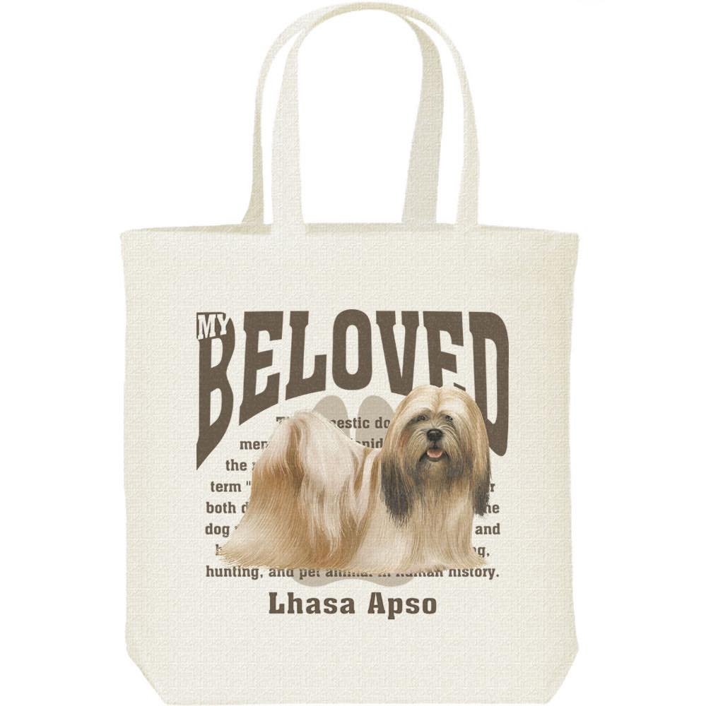 Rakuten - ラサ アプソ（愛犬シリーズ）／キャンバスバッグ・M（ポケット無し）トートバッグ