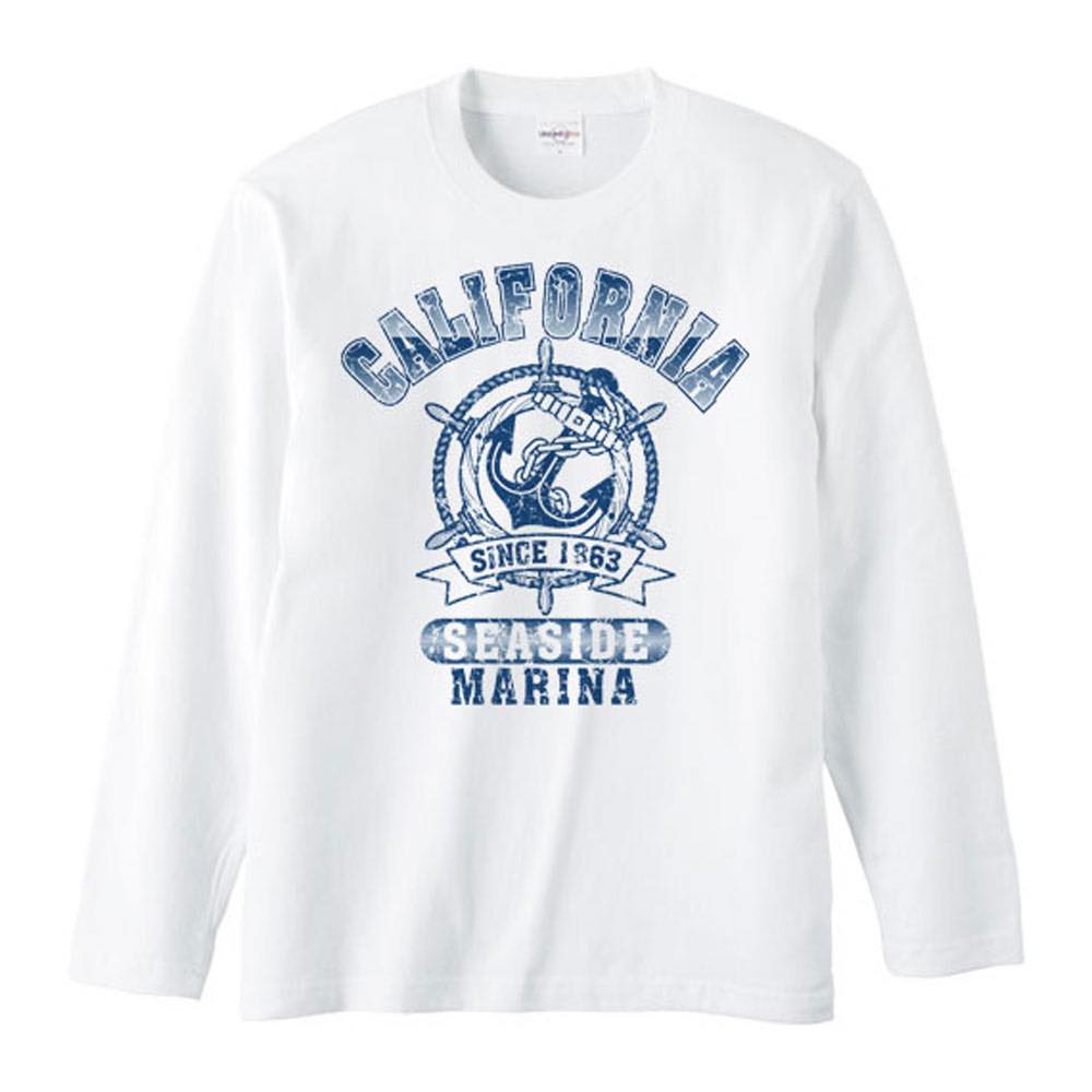 Rakuten - カリフォルニア（マリン イメージ）／長袖Tシャツ