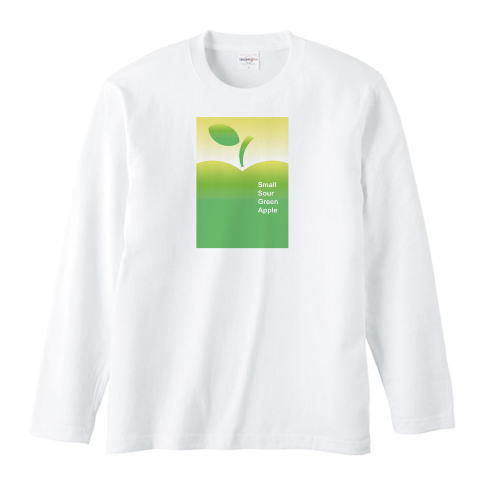 Rakuten - グリーン・アップル（青リンゴ）／長袖Tシャツ