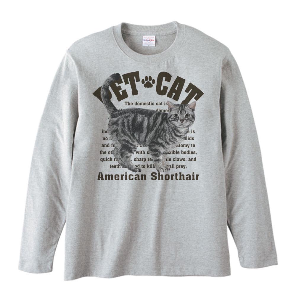 アメリカン ショートヘア(愛猫シリーズ)/長袖...の紹介画像2