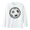 サッカー(サッカーボール)/長袖Tシャツ