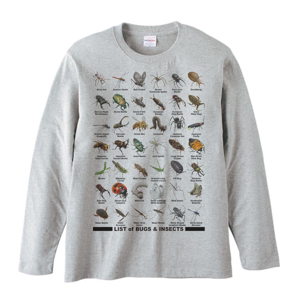 虫のリスト／長袖Tシャツ