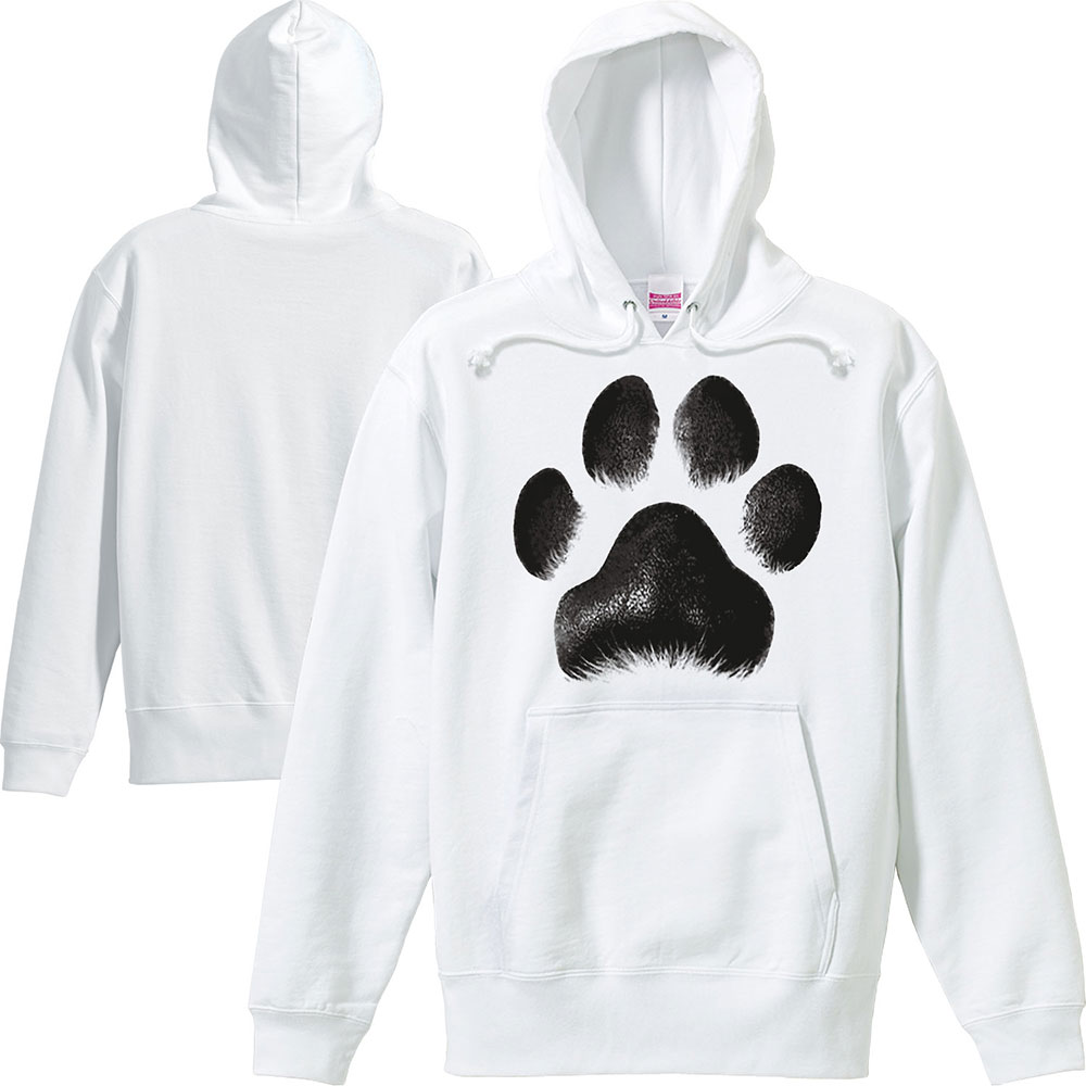 犬の肉球／パーカー