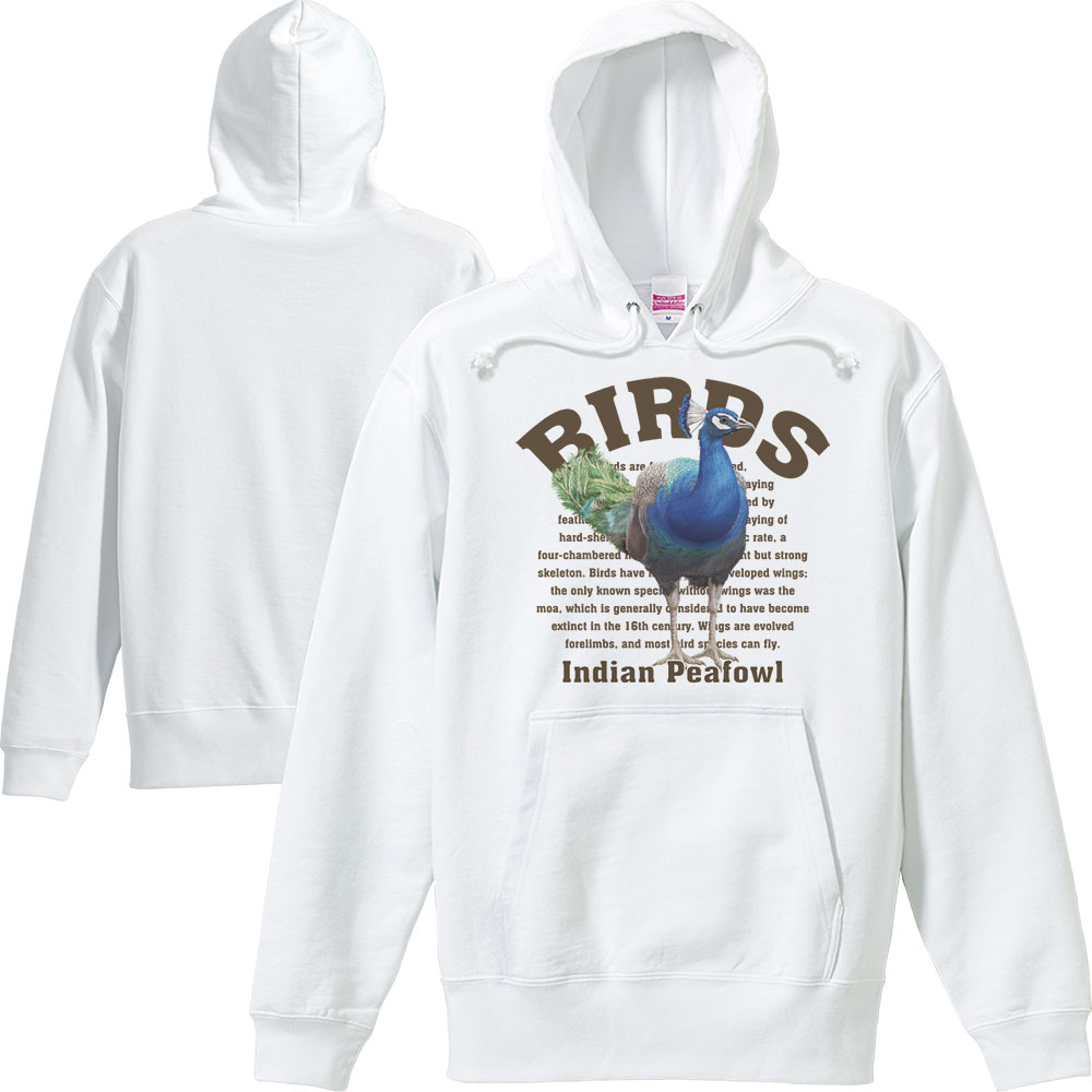 インド クジャク（鳥シリーズ）／パーカー
