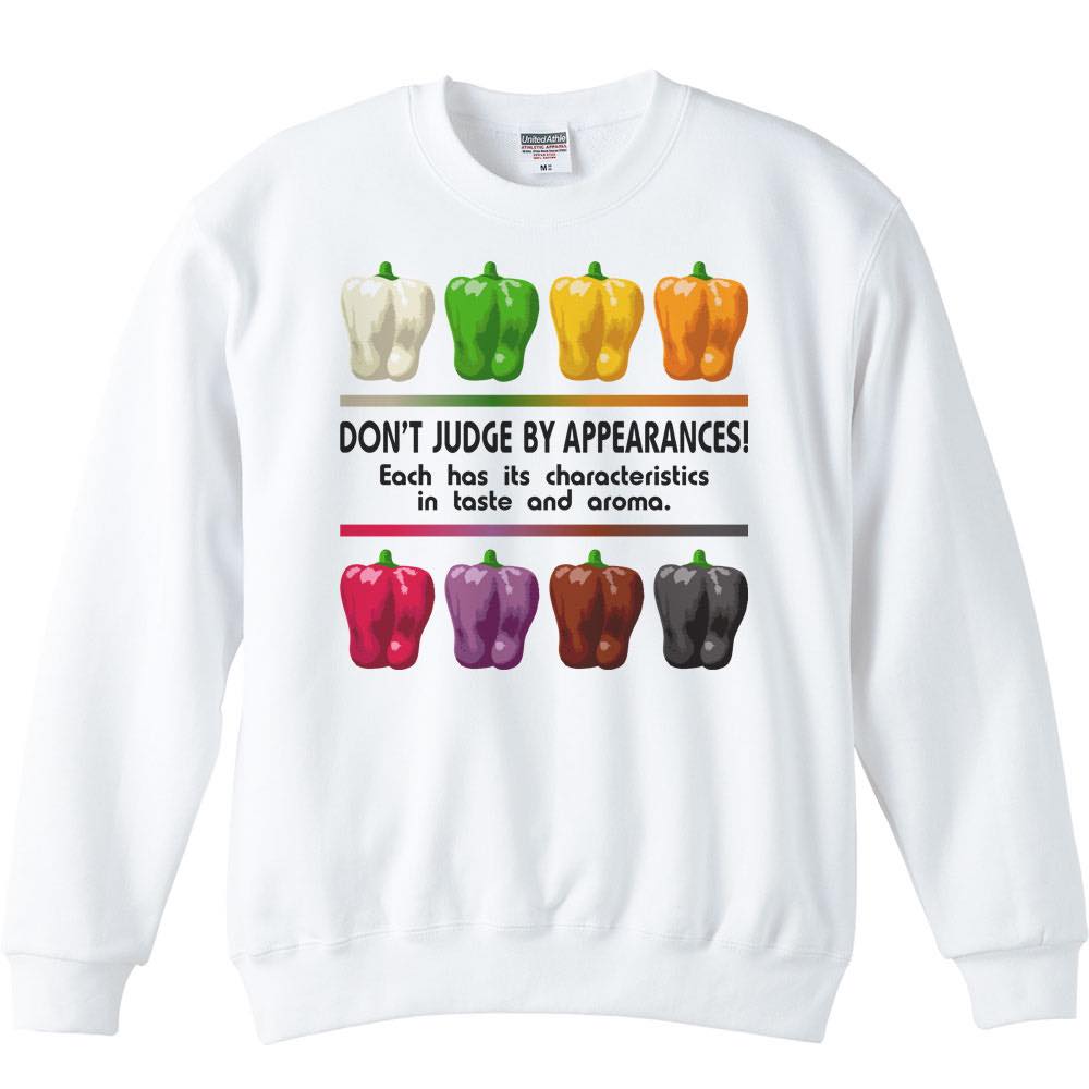 8色パプリカ／トレーナー