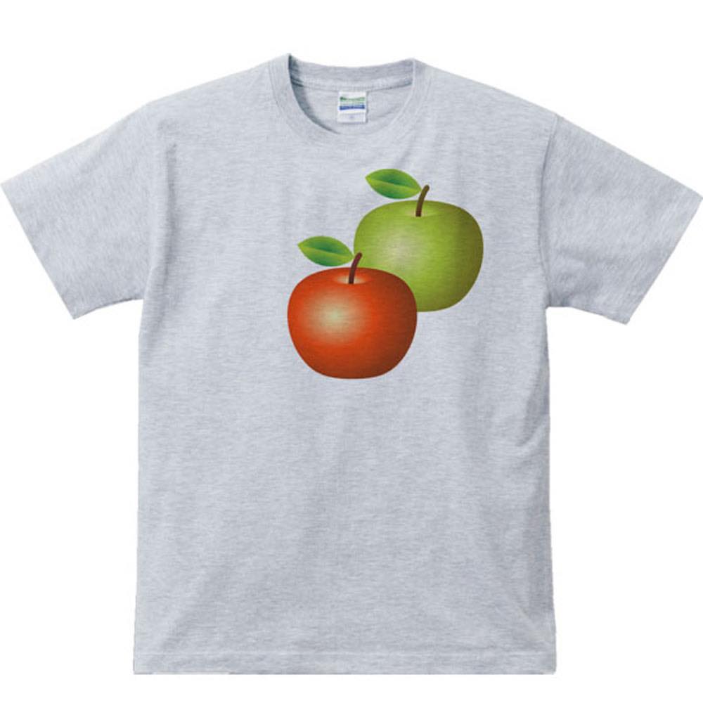 Rakuten - 赤りんご＆青リンゴ（林檎）／半袖Tシャツ