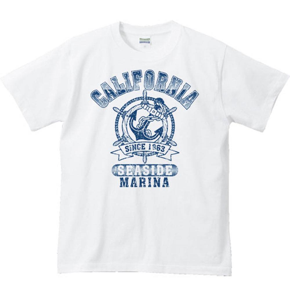 Rakuten - カリフォルニア（マリン イメージ）／半袖Tシャツ