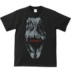 恐竜の頭骨（ティラノザウルス・レックス）化石／半袖Tシャツ