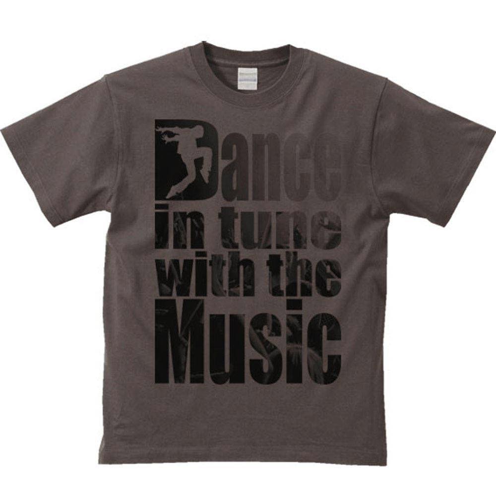 音楽に合わせて踊る（ロゴ）／半袖Tシャツ