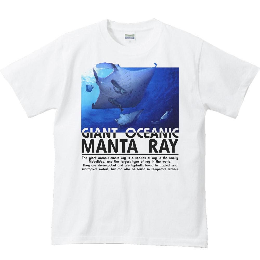 Rakuten - マンタの群れ／半袖Tシャツ