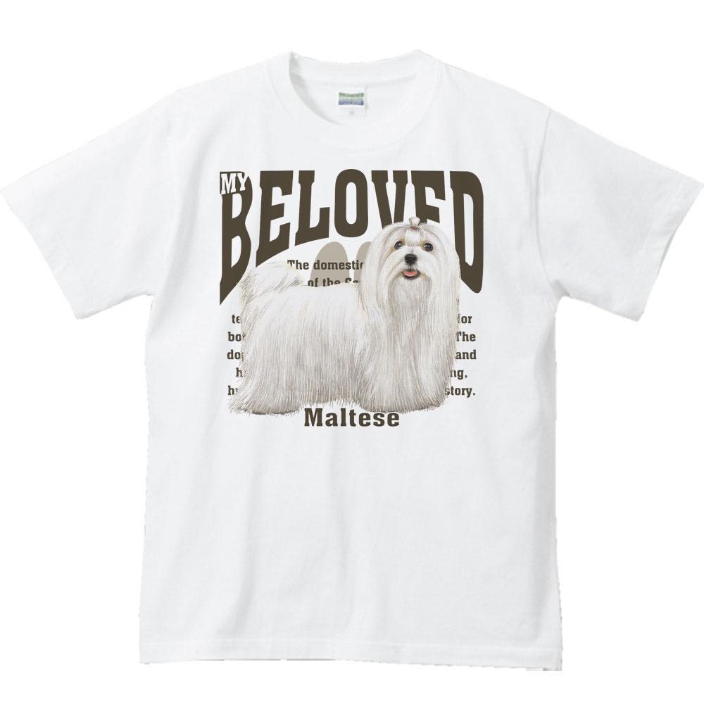 Rakuten - マルチーズ（愛犬シリーズ）／半袖Tシャツ