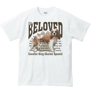 キャバリア・キング・チャールズ・スパニエル(愛犬シリーズ)/半袖Tシャツ