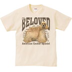 アメリカン・コッカー・スパニエル（愛犬シリーズ）／半袖Tシャツ