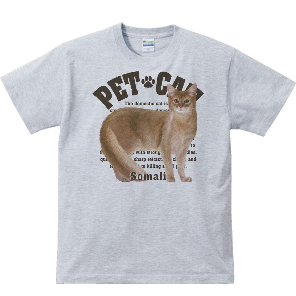 ソマリ(愛猫シリーズ)/半袖Tシャツの紹介画像3