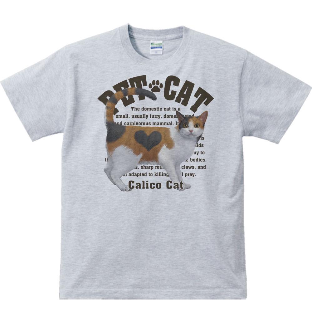三毛猫(愛猫シリーズ)/半袖Tシャツの紹介画像3