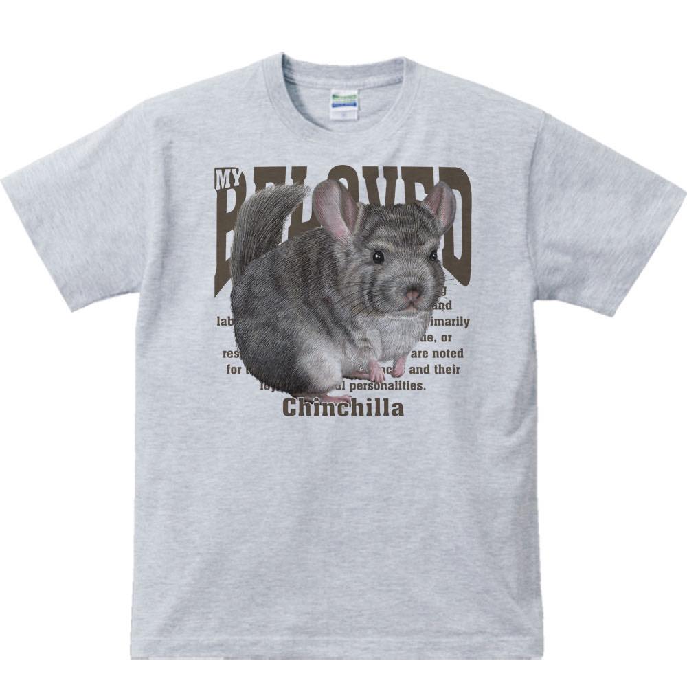 チンチラ（鼠）ペット シリーズ／半袖Tシャツ