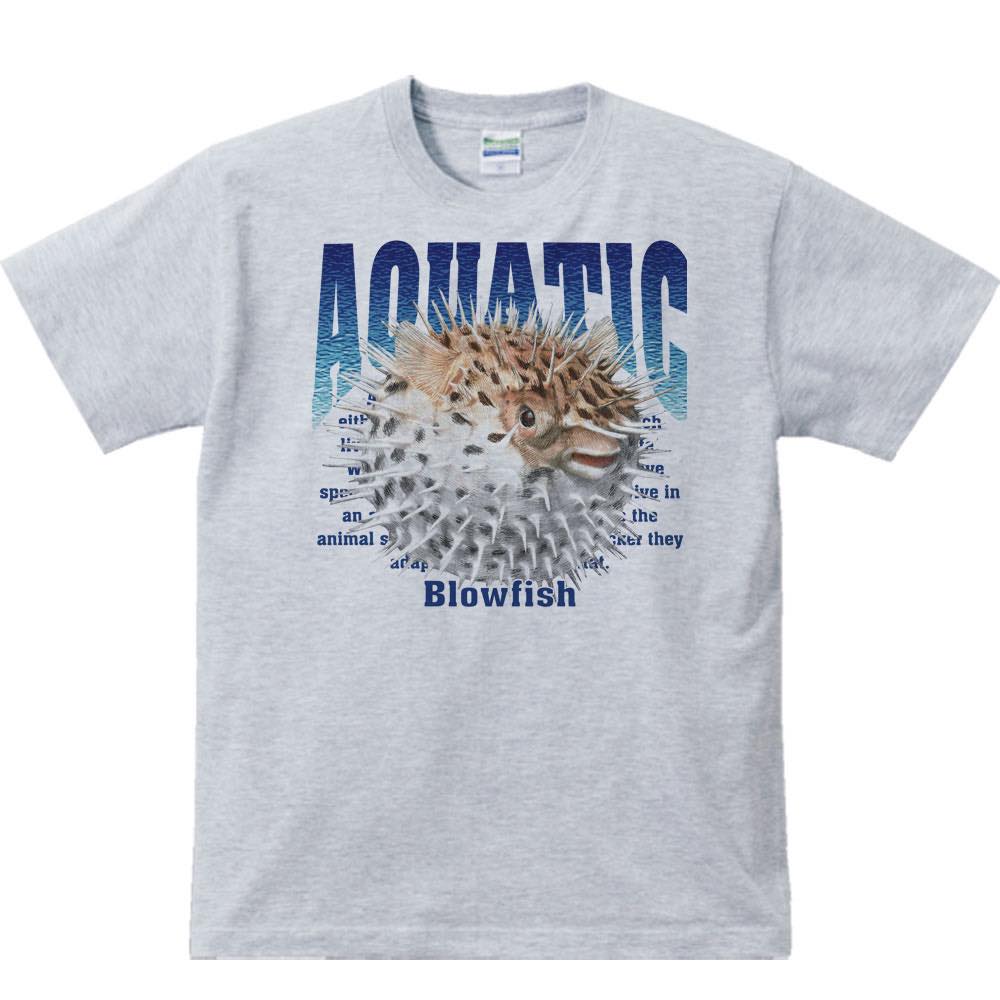 ハリセンボン/フグ(水棲生物シリーズ)/半袖Tシャツの紹介画像3