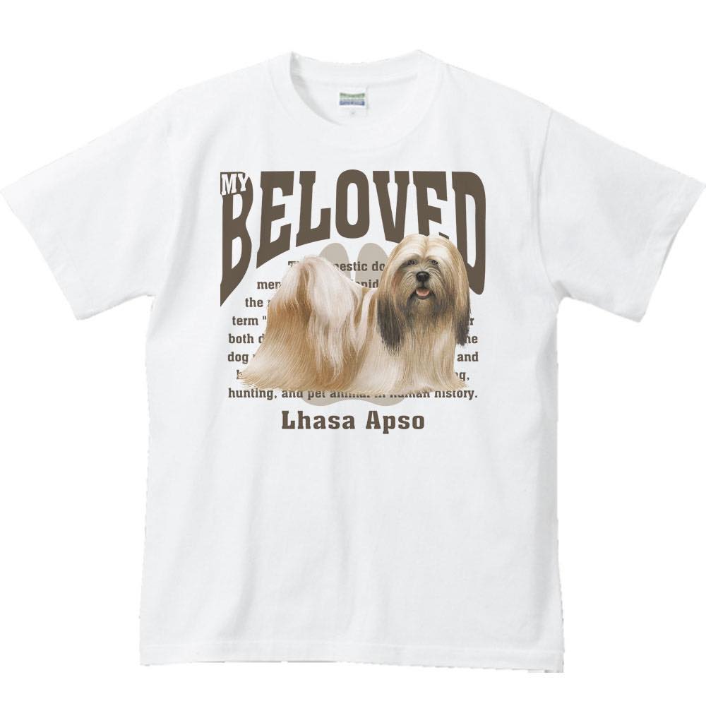 ラサ アプソ（愛犬シリーズ）／半袖Tシャツ