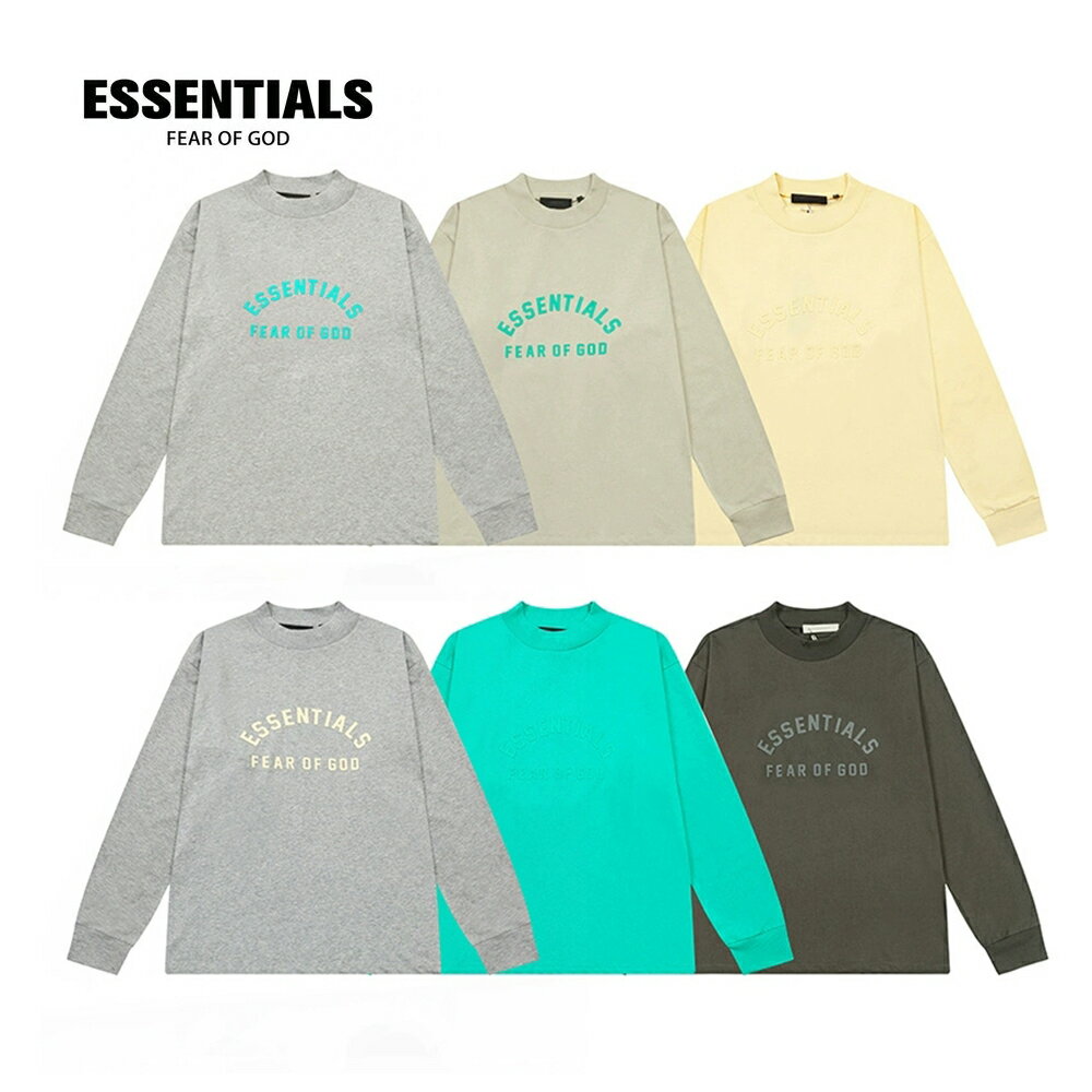 ESSENTIALS パーカー 丸首 エッセンシャルズ プルオーバー シャツ クルーネック 大きいサイズ 人気 プルオーバー 長袖 おしゃれ カジュアル 男女兼用 6colors