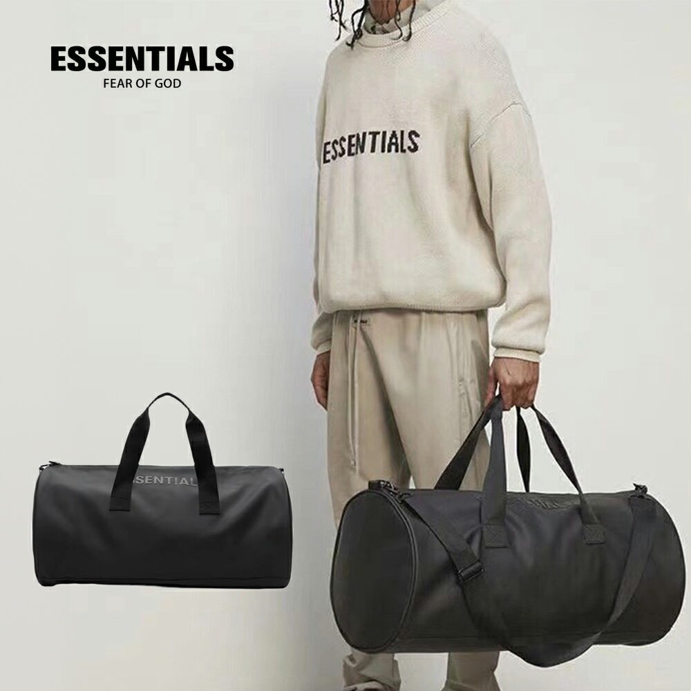 エッセンシャルズ ESSENTIALS スポーツバッグ 円筒デザイン 通勤 アウトドア多機能