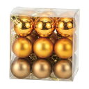 【東京堂 公式】アステルボール30 ゴールデンイエロー 27コ入 クリスマスオーナメント デコレーション素材 クリスマス ディスプレイ インテリア クリスマスボール XB002030-004
