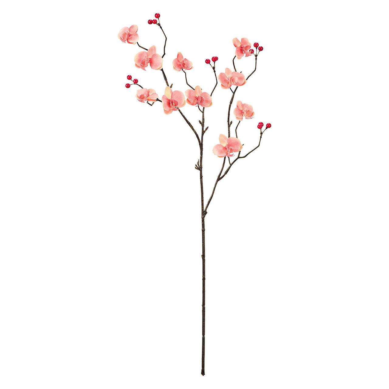 【東京堂 公式】MAGIQ 造花 アーティフィシャルフラワー 招福ファレノ ピーチ #6 PEACH FJ001798-006