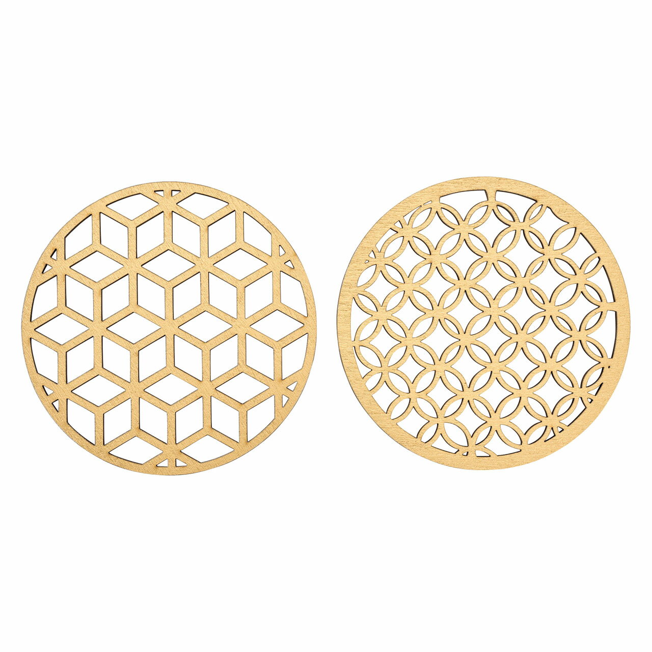 【東京堂 公式】お正月資材 飾り 紋様プレート キン #18 金(2柄アソート) ZE000627-018