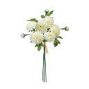 【公式】東京堂 MAGIQ 造花 花材 小菊ピック クリーム 1束 アーティフィシャルフラワー マム 菊 FM003037-001【高品質 アートフラワー】
