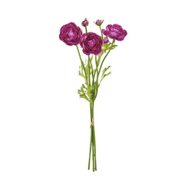 【公式】東京堂 MAGIQ 造花 花材 チアフルラナンバンドル フーシャ 1束 アーティフィシャルフラワー ラナンキュラス FM002011-012【高品質 アートフラワー】