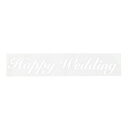 【東京堂 公式】PFバルーン用転写シール Happy Wedding バルーンフラワー用 材料 ウェディング GI000260