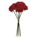 【公式】東京堂 MAGIQ 造花 花材 ベルエマム ピック レッド アーティフィシャルフラワー マム 菊 FM000501-003 【高品質 アートフラワー】