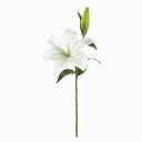 【公式】東京堂 MAGIQ 造花 花材 クイーンカサブランカ ホワイト アーティフィシャルフラワー ユリ カサブランカ FM003001-001 【高品質 アー...