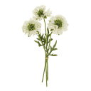 【公式】東京堂 MAGIQ 造花 花材 フリンジスカビオサ ホワイト アーティフィシャルフラワー FM009378-001 スカビオサ 矢車草 【高品質 アート...